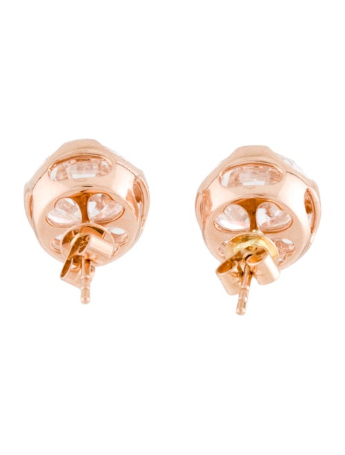 Earrings 18K 6.16ctw Lab-Grown Diamond Stud Earrings