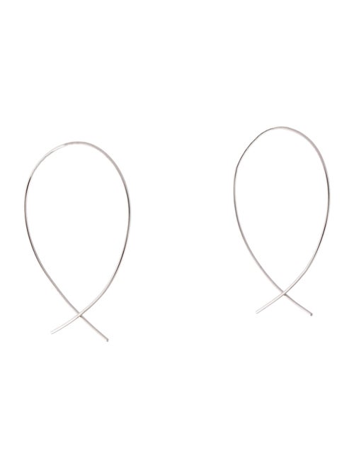 Earrings 14K Threader Hoop Earrings