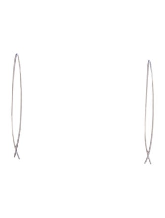 Earrings 14K Threader Hoop Earrings