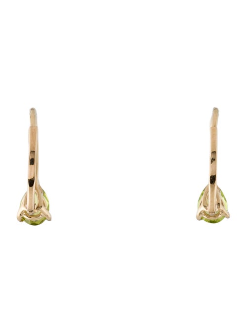 Earrings 14K Peridot Drop Earrings