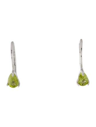 Earrings 14K Peridot Drop Earrings