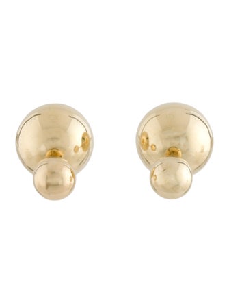 Earrings 14K Sphere Stud Earrings
