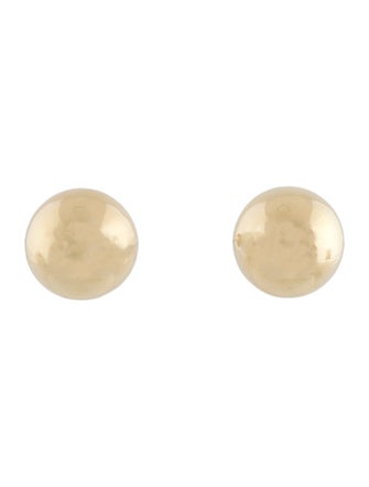 Earrings 14K Sphere Stud Earrings
