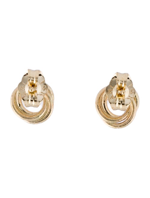 Earrings 14K Knot Stud Earrings