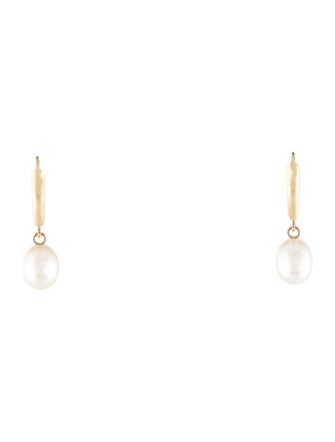 Earrings 14K Pearl Drop Earrings