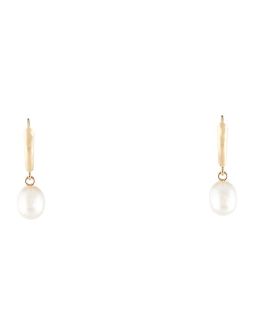 Earrings 14K Pearl Drop Earrings