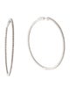 Earrings 14K 1.24ctw Diamond Inside-Out Hoop Earrings