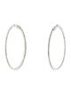 Earrings 14K 1.24ctw Diamond Inside-Out Hoop Earrings
