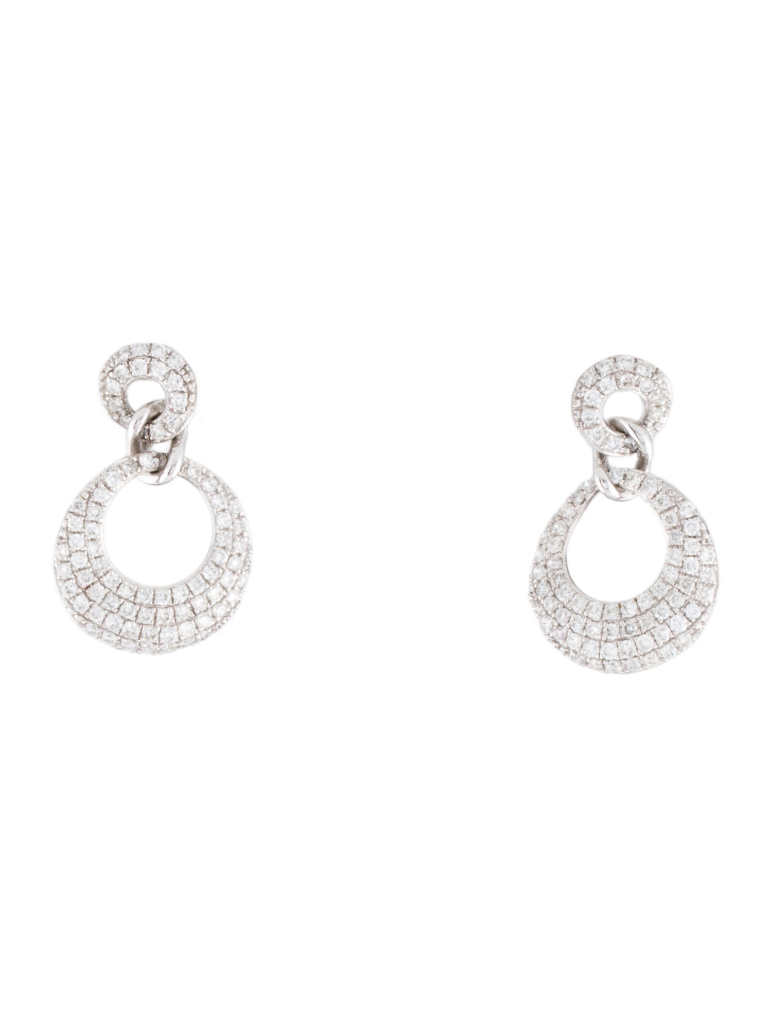 Earrings 14K Diamond Drop