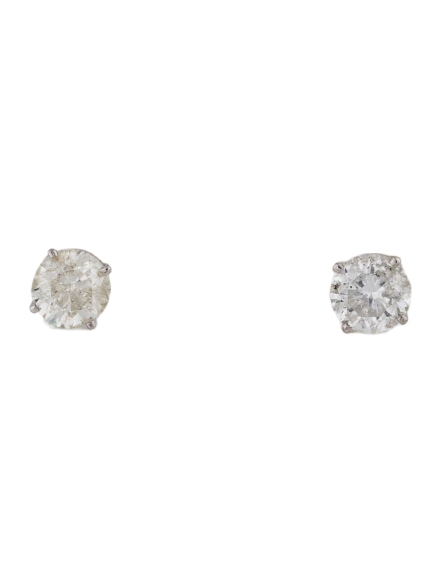 Earrings 14K 1.03ctw Diamond Stud