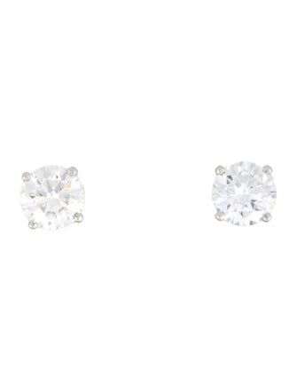 Earrings 14K 3.11ctw Lab-Grown Diamond Stud Earrings