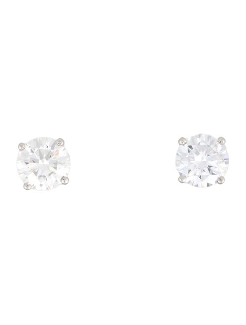 Earrings 14K 3.11ctw Lab-Grown Diamond Stud Earrings