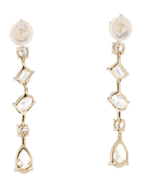 Earrings 14K 4.00ctw Lab-Grown Diamond Drop Earrings
