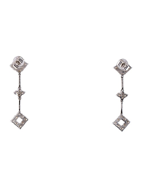 Earrings 18K Diamond Drop Earrings