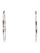 Earrings 14K 3.51ctw Diamond Inside-Out Hoop Earrings