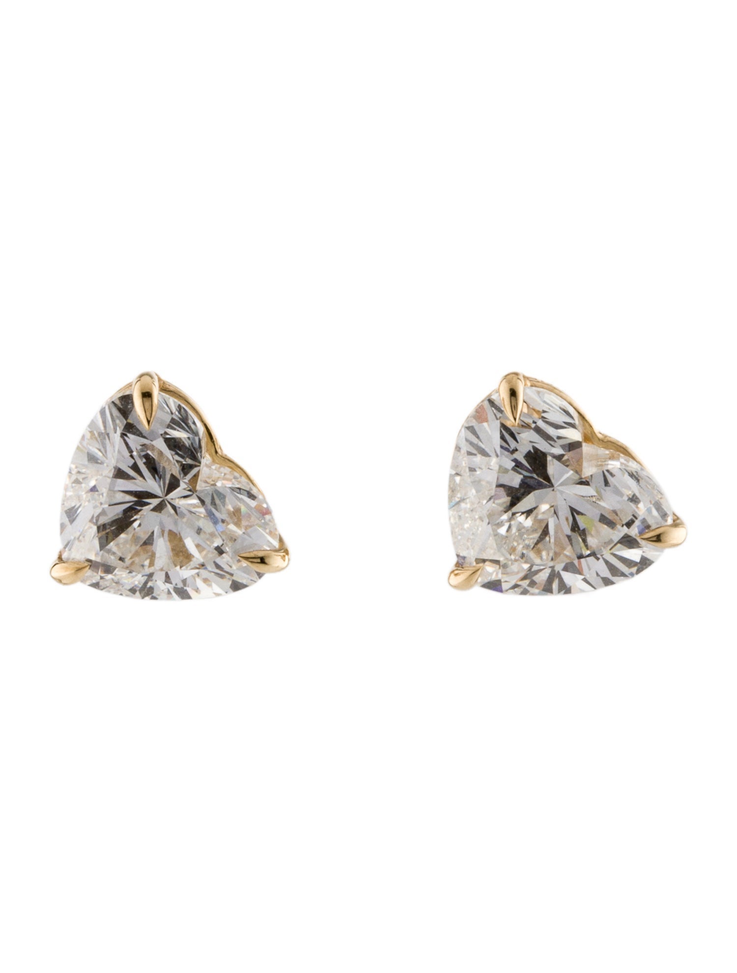 Earrings 14K 5.07ctw Lab-Grown Diamond Stud Earrings