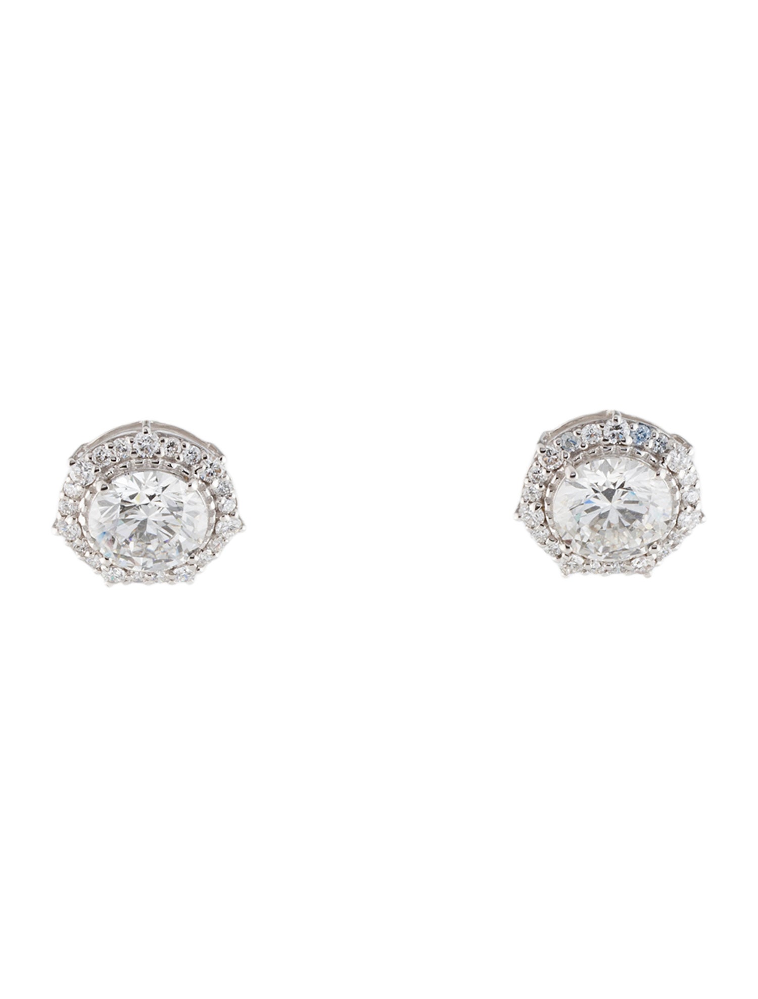 Earrings 14K 4.80ctw Lab-Grown Diamond Stud