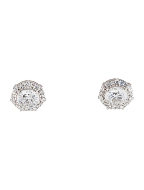 Earrings 14K 4.80ctw Lab-Grown Diamond Stud Earrings