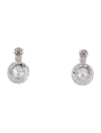 Earrings 14K 3.91ctw Lab-Grown Diamond Drop Earrings