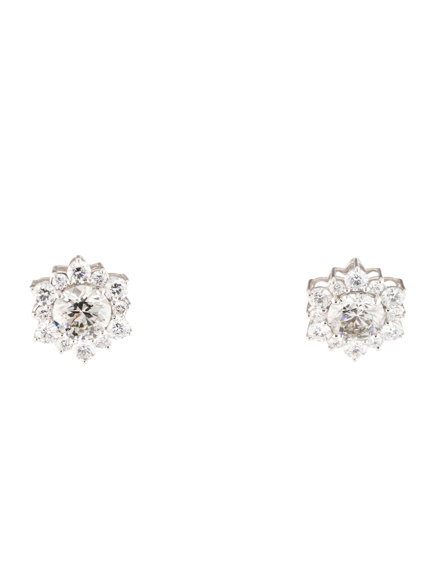 Earrings 14K 3.58ctw Lab-Grown Diamond Stud