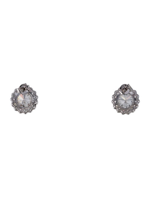 Earrings 14K 3.81ctw Lab-Grown Diamond Stud Earrings