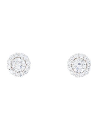 Earrings 14K 3.80ctw Lab-Grown Diamond Stud Earrings