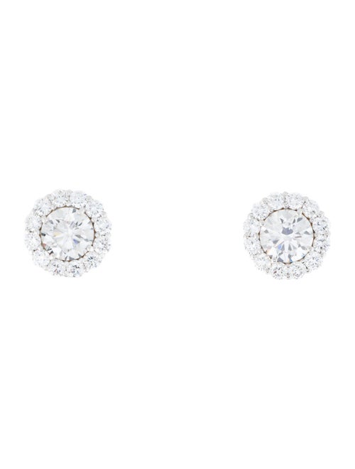 Earrings 14K 3.80ctw Lab-Grown Diamond Stud Earrings