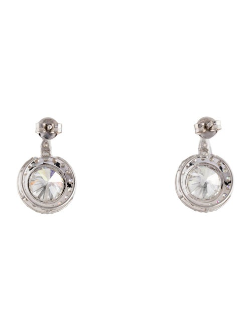 Earrings 14K 5.04ctw Lab-Grown Diamond Drop Earrings