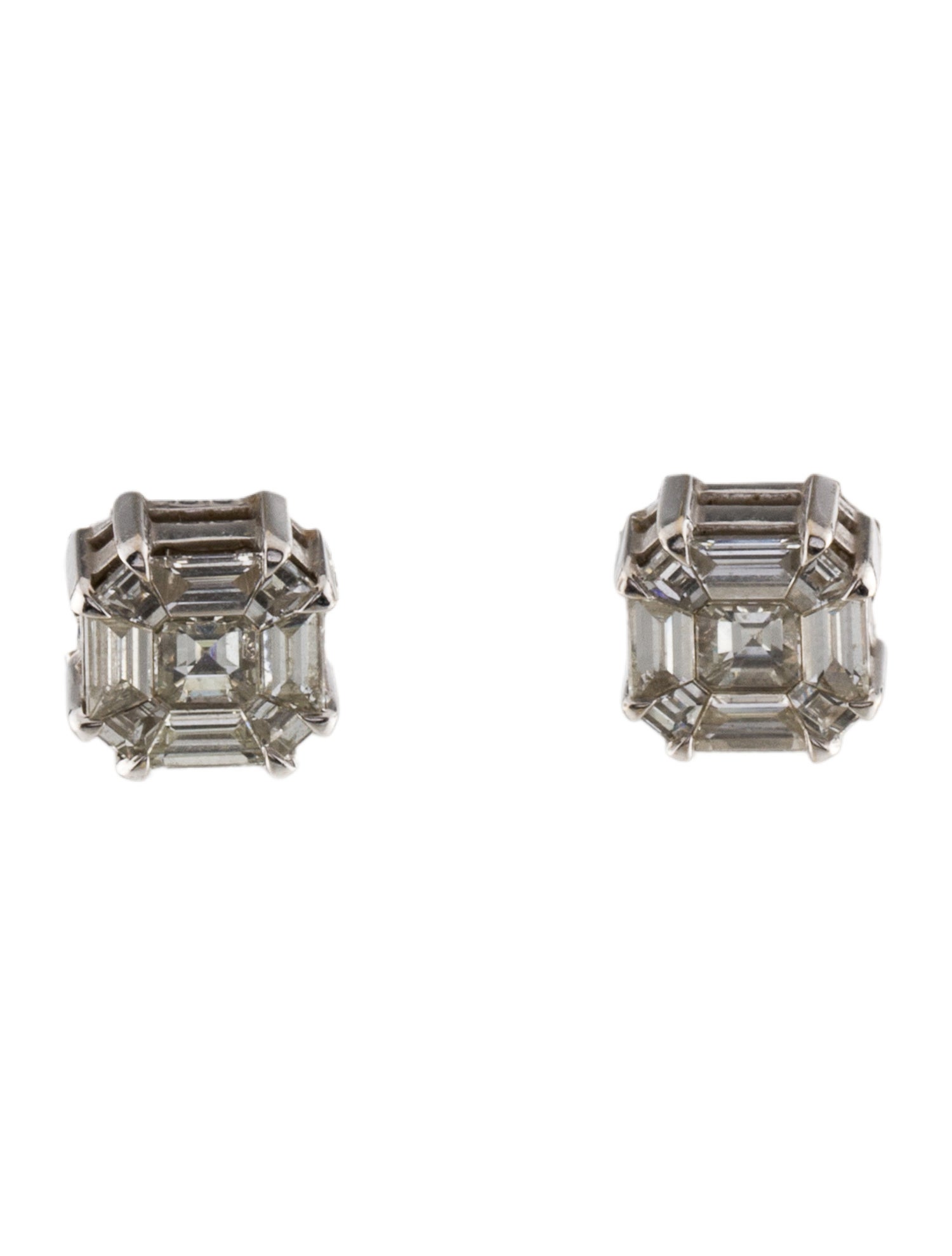 Earrings 18K Diamond Stud