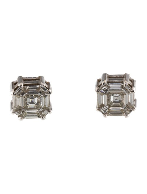 Earrings 18K Diamond Stud Earrings