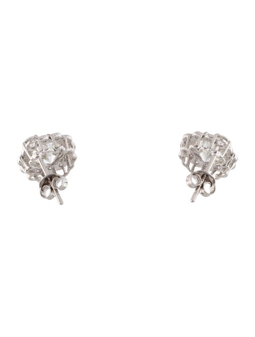 Earrings 14K 3.31ctw Lab-Grown Diamond Studs