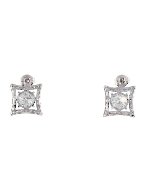 Earrings 14K 2.61ctw Lab-Grown Diamond Stud Earrings
