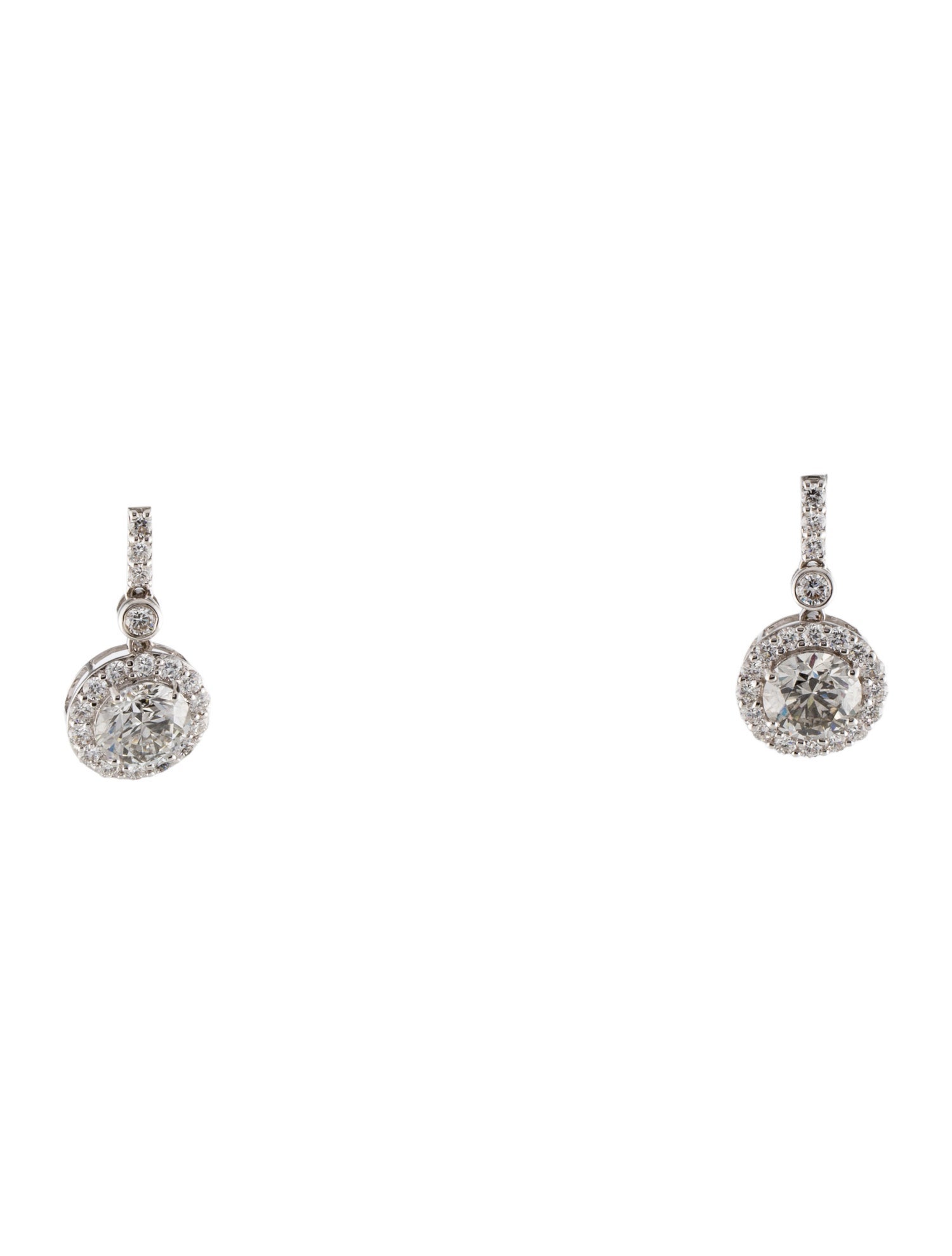 Earrings 14K 4.12ctw Lab-Grown Diamond Drop