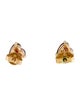 Earrings 14K Garnet Heart Stud Earrings
