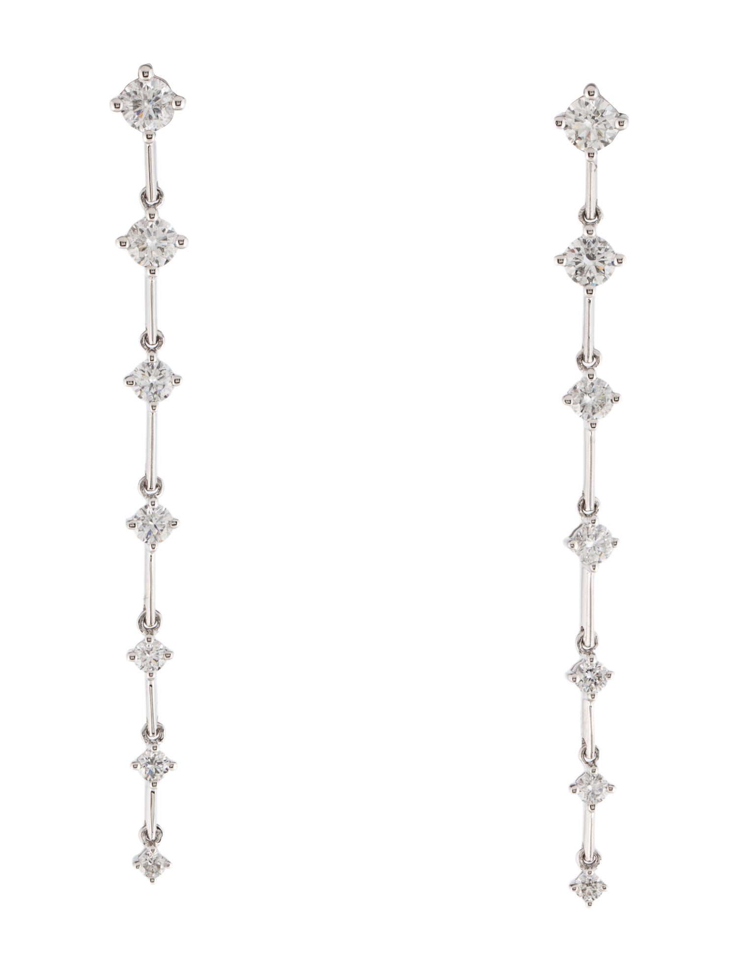 Earrings 14K Diamond Drop