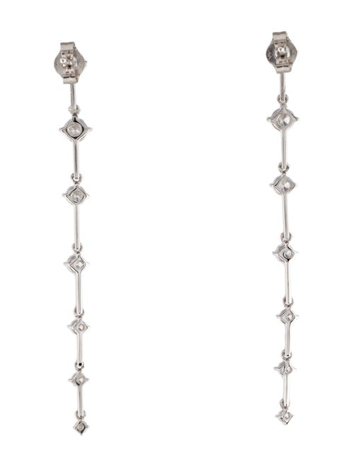 Earrings 14K Diamond Drop Earrings