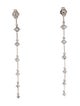 Earrings 14K Diamond Drop Earrings