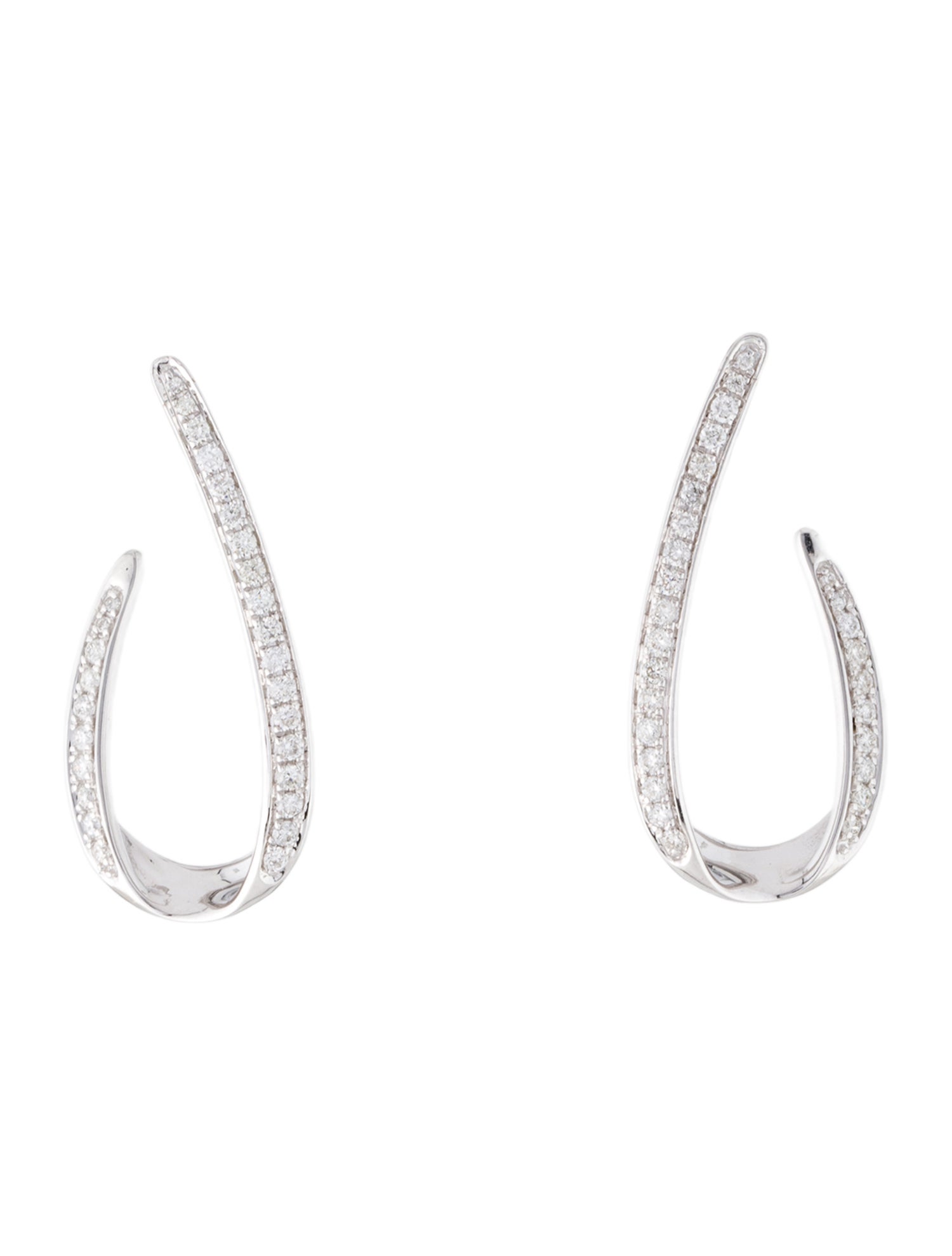 Earrings 14K Diamond Drop Earrings