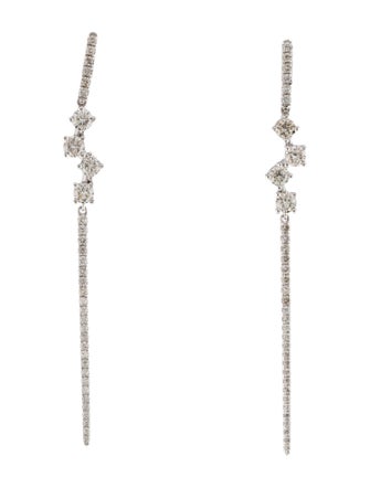 Earrings 14K 1.05ctw Diamond Drop Earrings