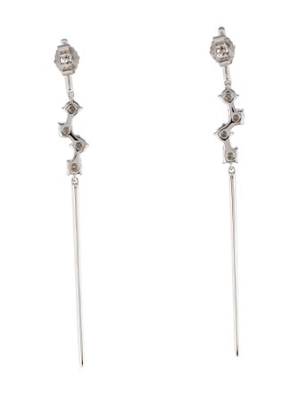 Earrings 14K 1.05ctw Diamond Drop Earrings