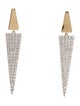 Earrings 14K Diamond Drop Earrings