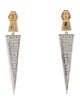 Earrings 14K Diamond Drop Earrings