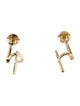 Earrings 14K Diamond Ear Climber Earrings