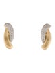 Earrings 14K Diamond Earclip Earrings