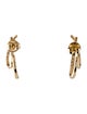 Earrings 14K Diamond Drop Earrings