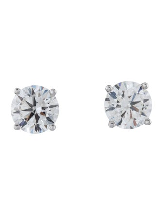 Earrings 18K 8.00ctw Lab-Grown Diamond Stud Earrings