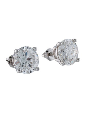 Earrings 18K 8.00ctw Lab-Grown Diamond Stud Earrings