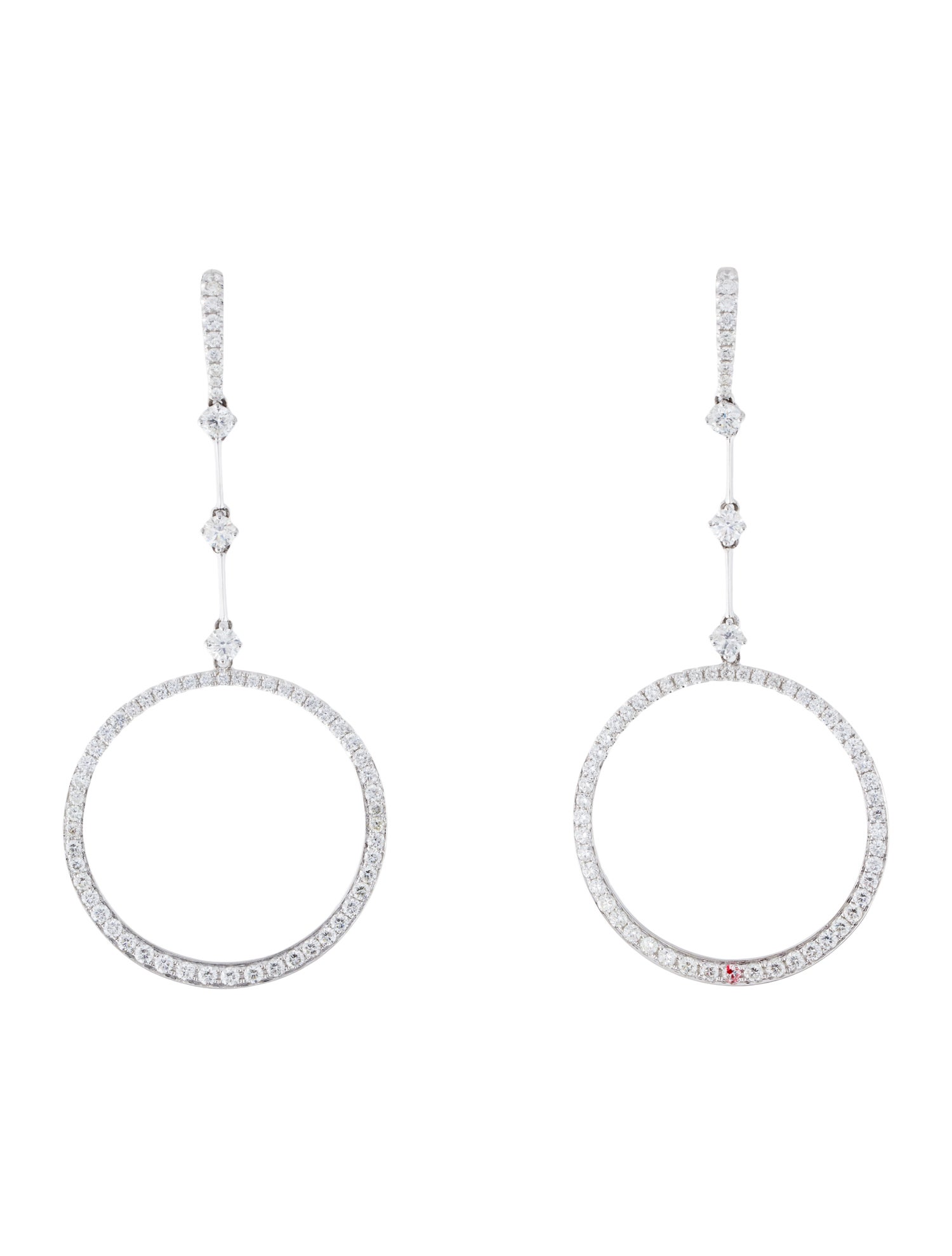 Earrings 14K 3.75ctw Diamond Drop