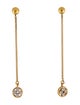 Earrings 14K Diamond Drop Earrings