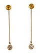 Earrings 14K Diamond Drop Earrings